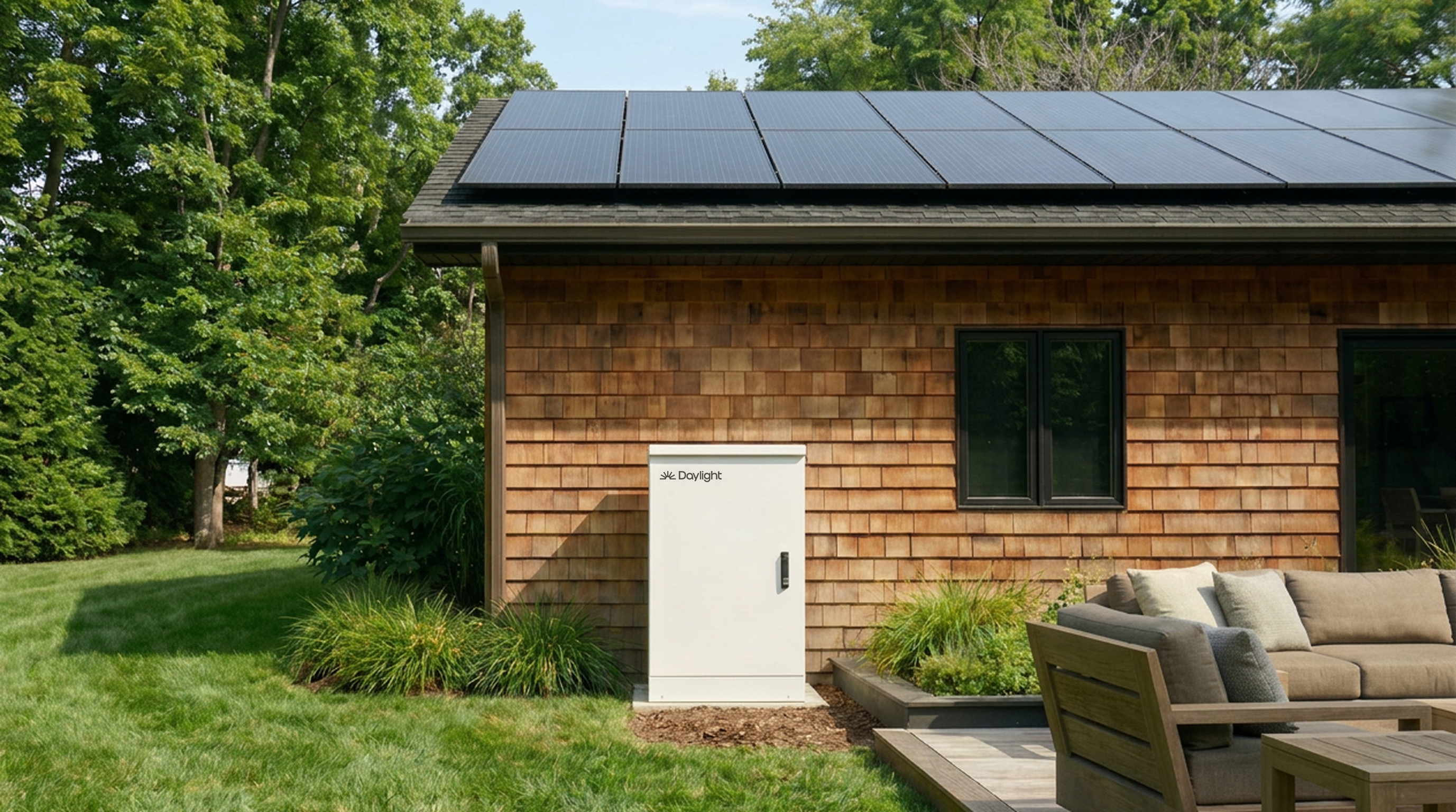 Daylight battery unit