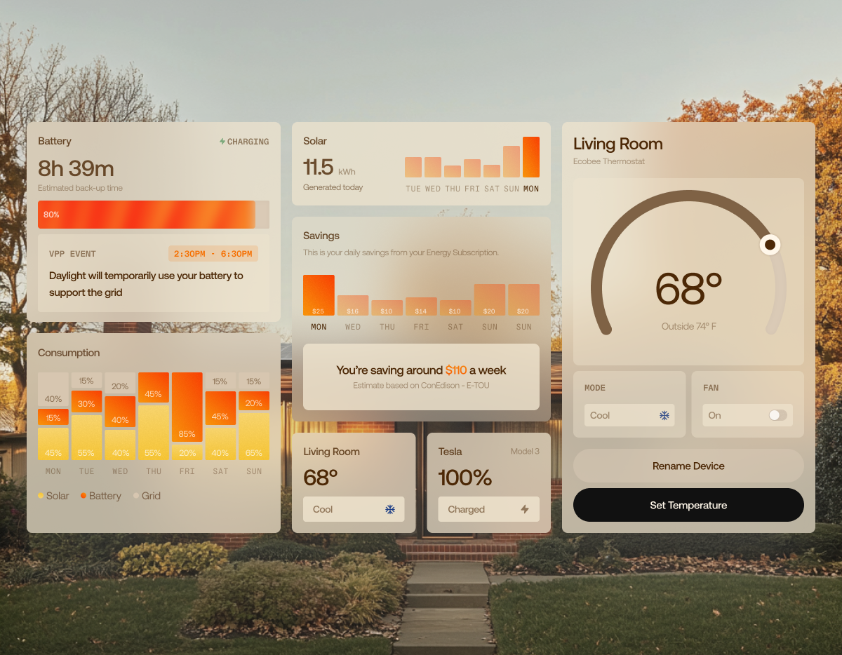 Track it all in the app